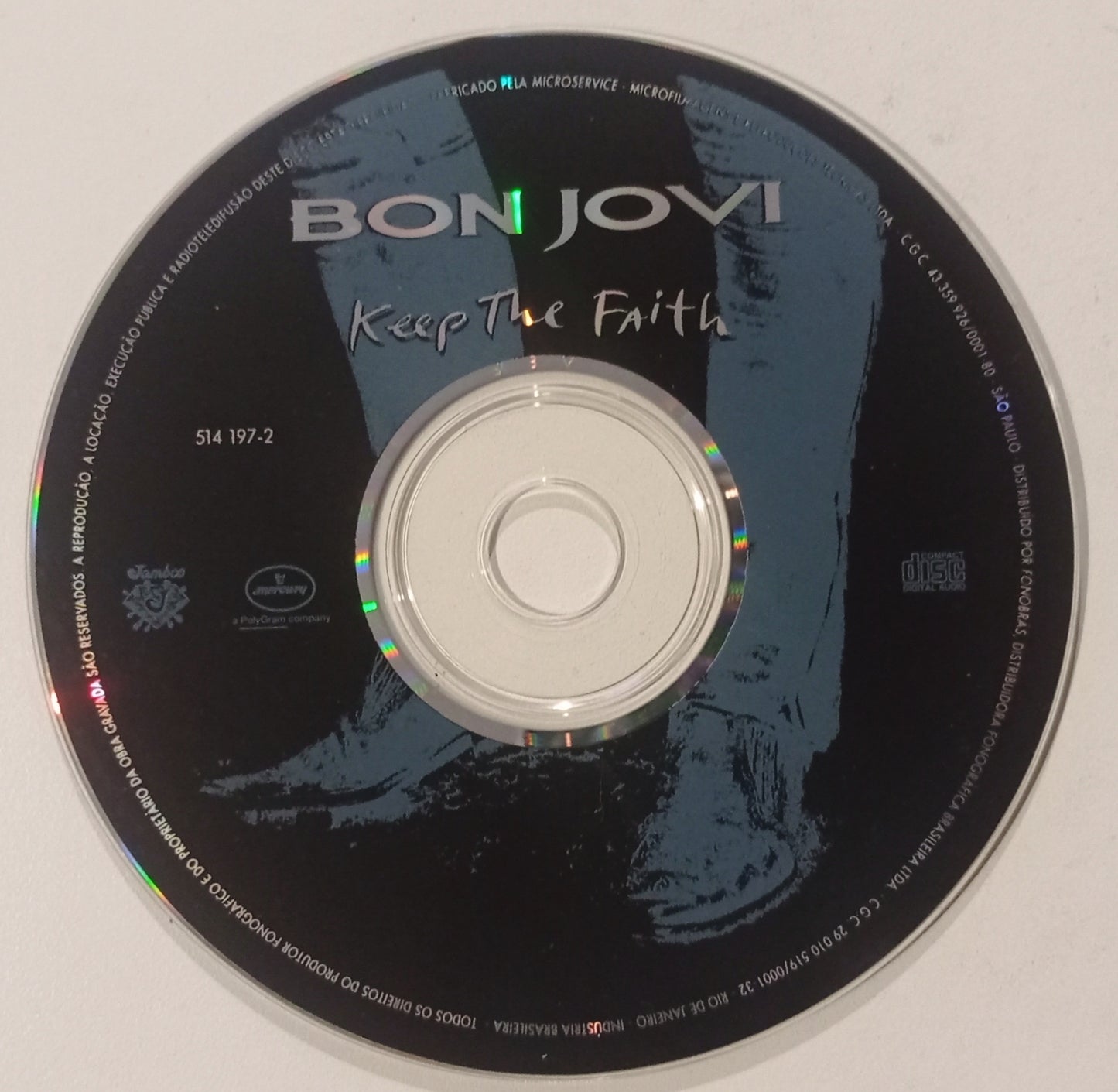 Bon Jovi - Keep The Faith (CD Nacional Usado)