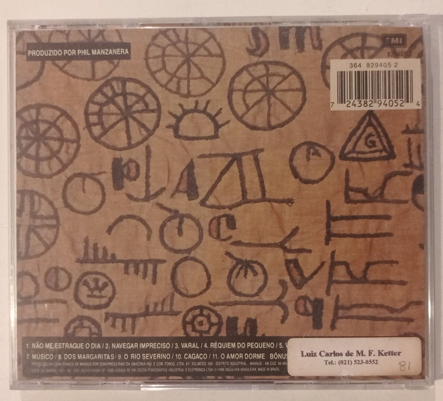 Os Paralamas do Sucesso - Severino (CD Nacional Usado)