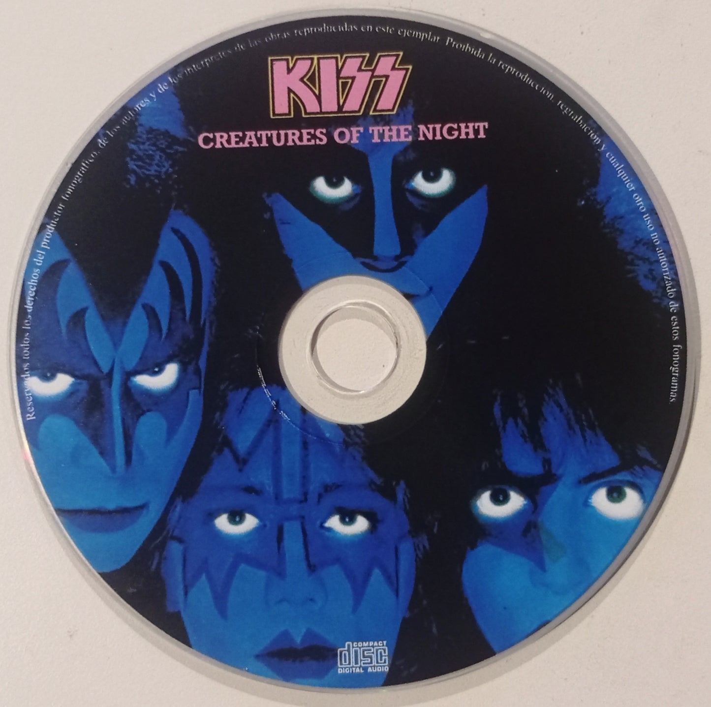 Kiss - Creatures Of The Night (CD Importado Argentina - Usado)