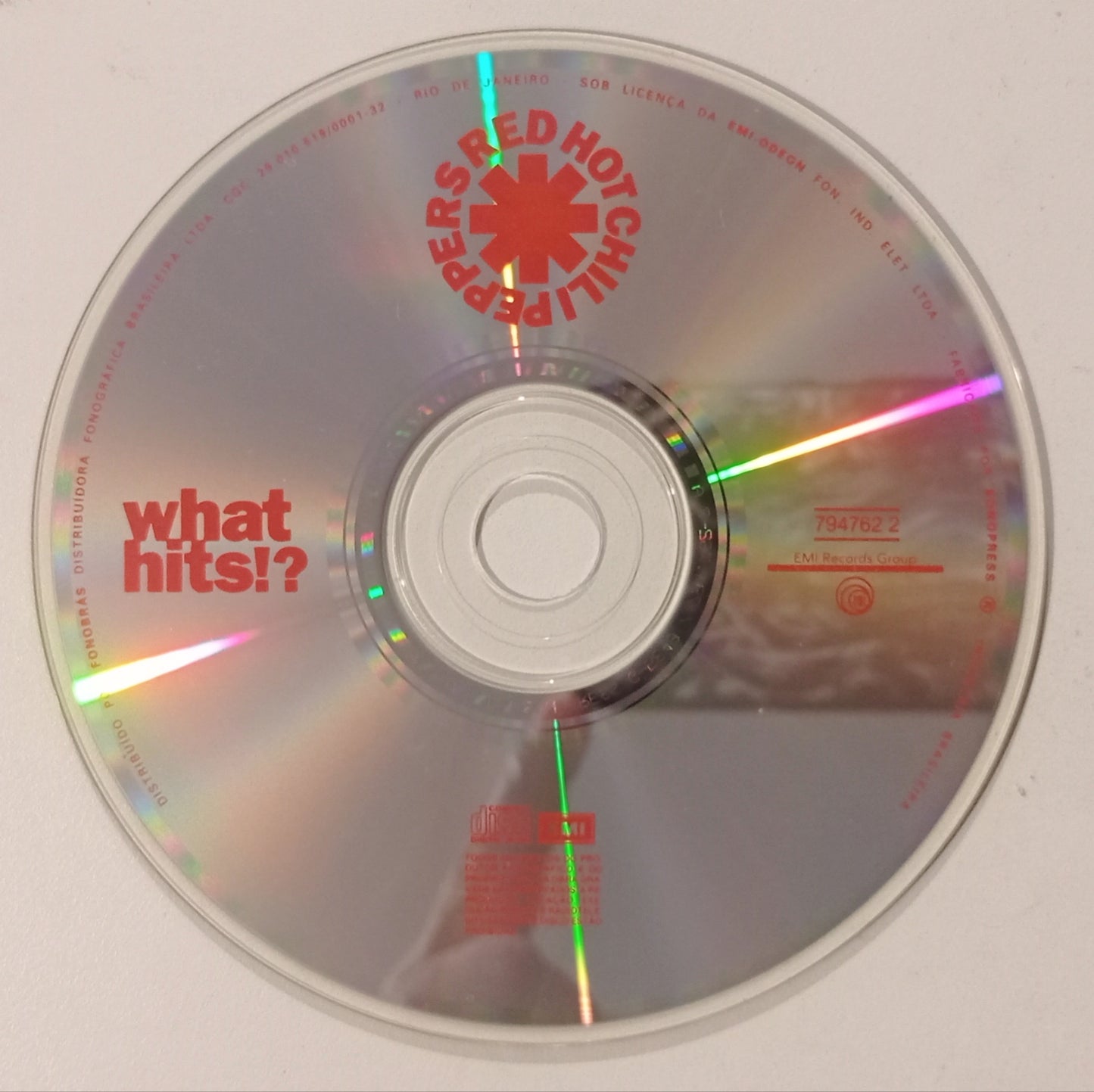 Red Hot Chili Peppers - What Hits!? (CD Nacional Usado)