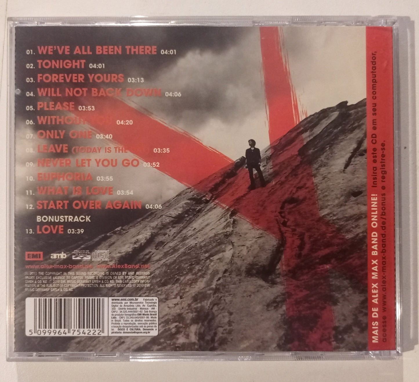 Alex Max Band - We've All Been There (CD Nacional Usado)
