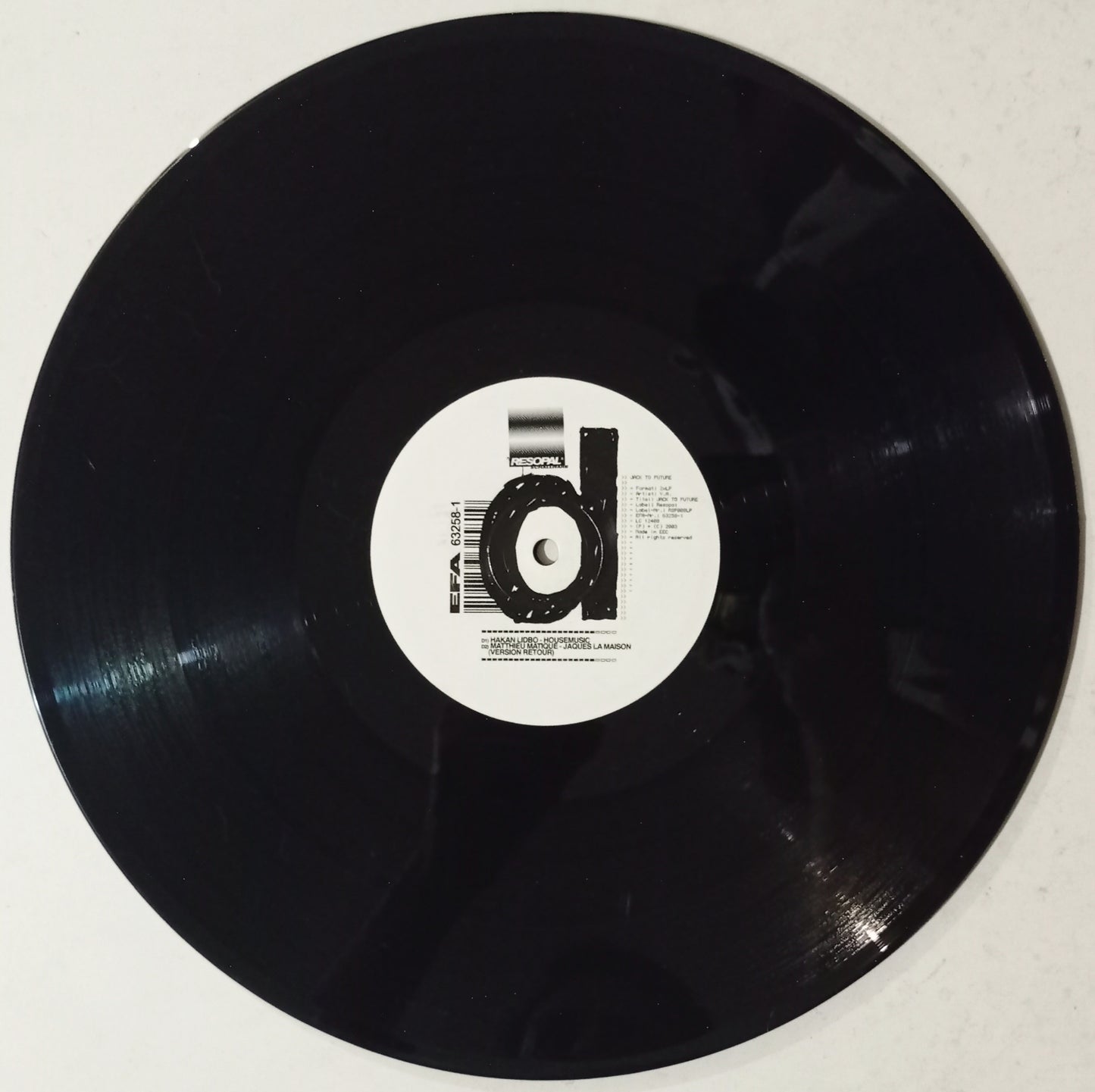 Vários - Jack To Future (2x Vynil 12" - Importado Alemanha - USADO)