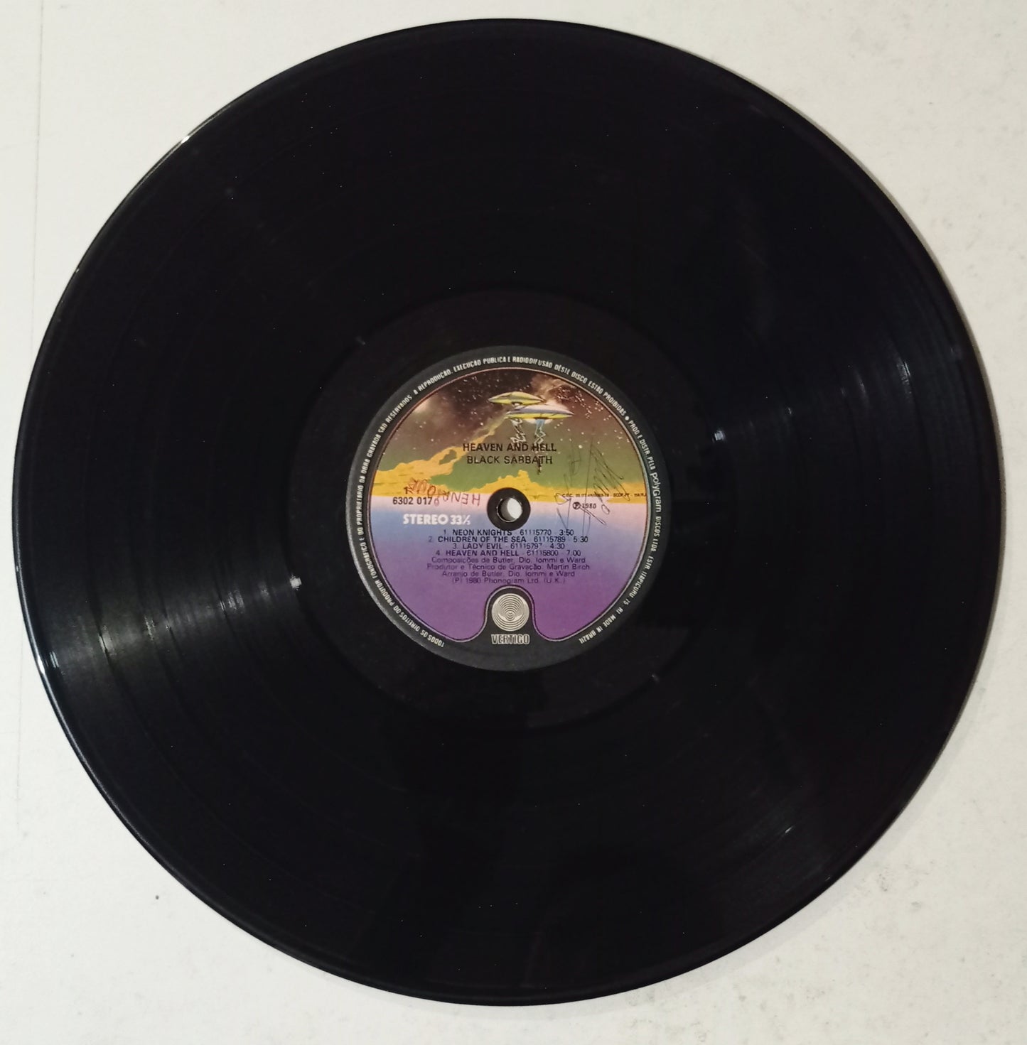 Black Sabbath - Heaven And Hell (LP - NACIONAL - USADO)