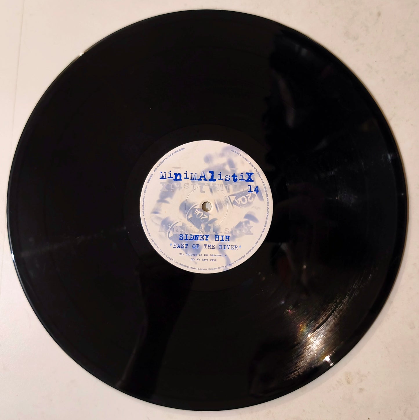 Sidney Hih - East Of The River (Vynil 12" - Importado Bélgica - USADO)