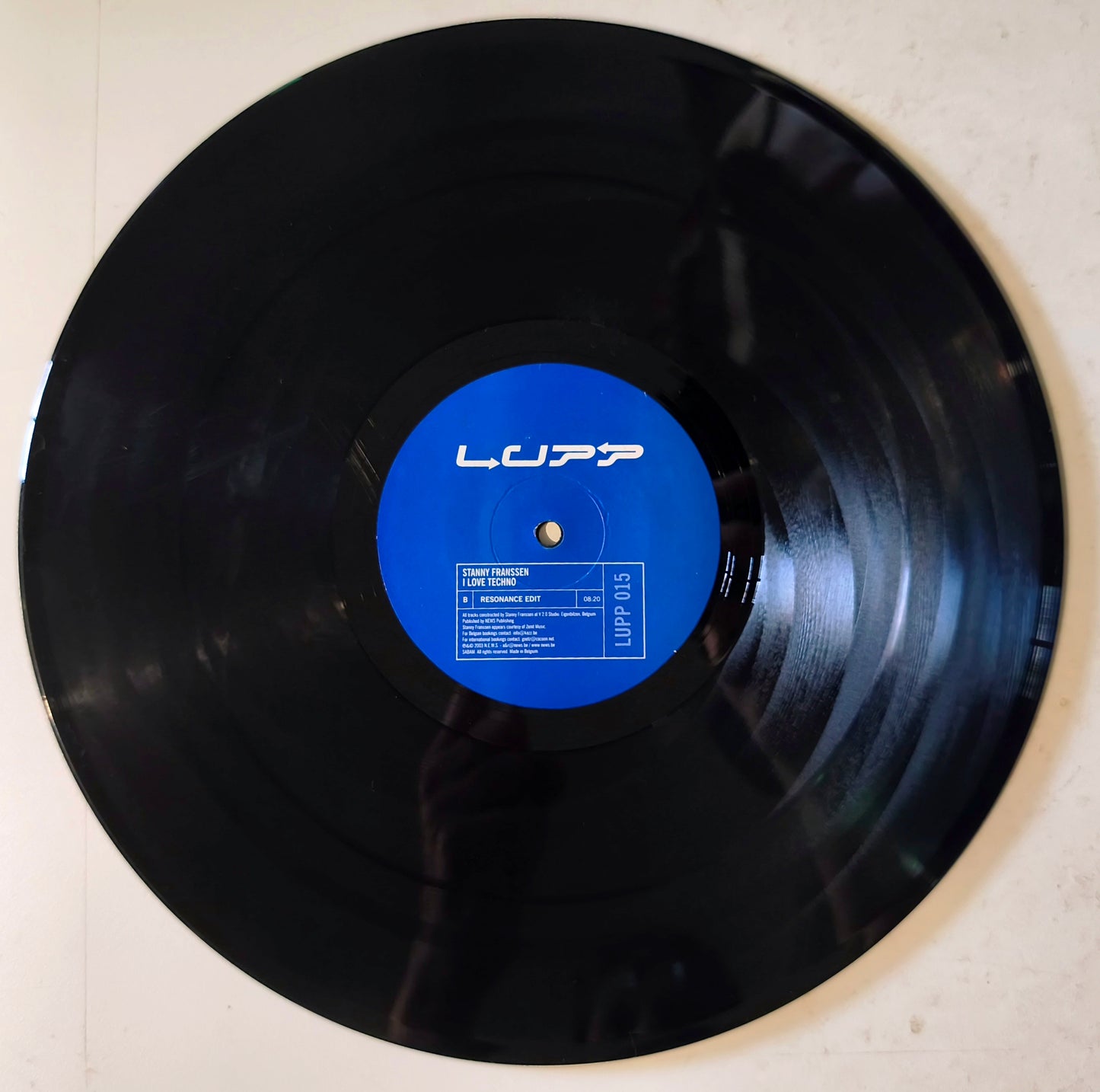 Stanny Franssen - I ♥ Techno Anthem 2003 (Vinil 12" - Importado Bélgica - USADO)
