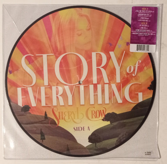 Sheryl Crow - Story Of Everything (Picture Disc - Importado Canadá - NOVO)