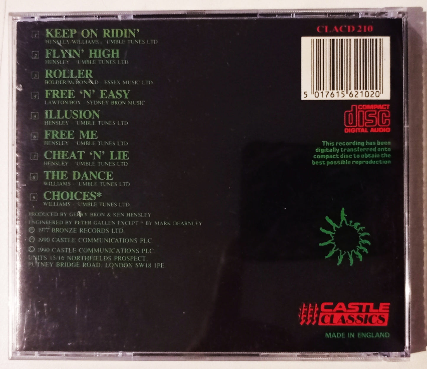 Uriah Heep - Innocent Victim (CD - Importado Inglaterra- USADO)