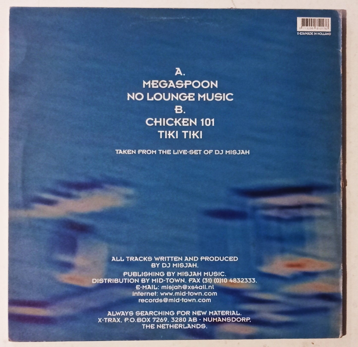 DJ Misjah - Taken From The Live Set (Vinyl 12" - Importado Holanda - USADO)
