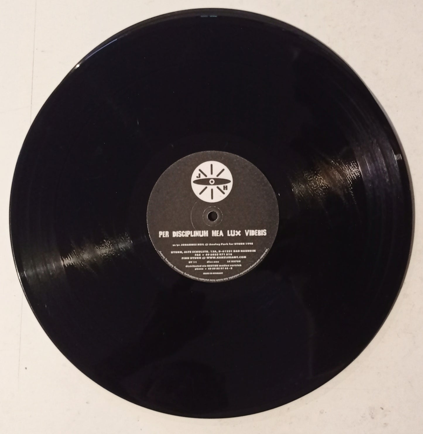 Johannes Heil - Per Disciplinum Mea Lux Videbis (Vinyl 12" Duplo - Importado Alemanha - USADO)