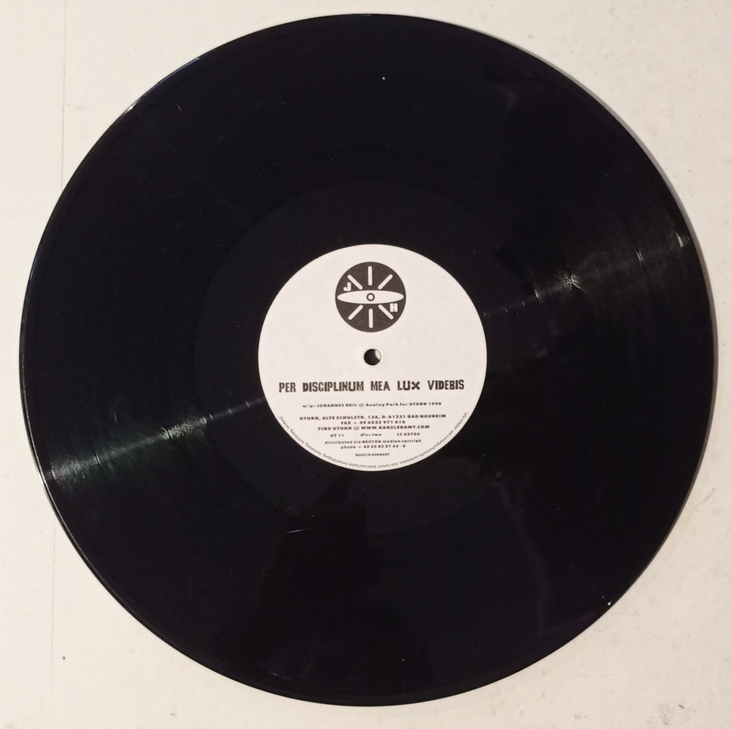Johannes Heil - Per Disciplinum Mea Lux Videbis (Vinyl 12" Duplo - Importado Alemanha - USADO)