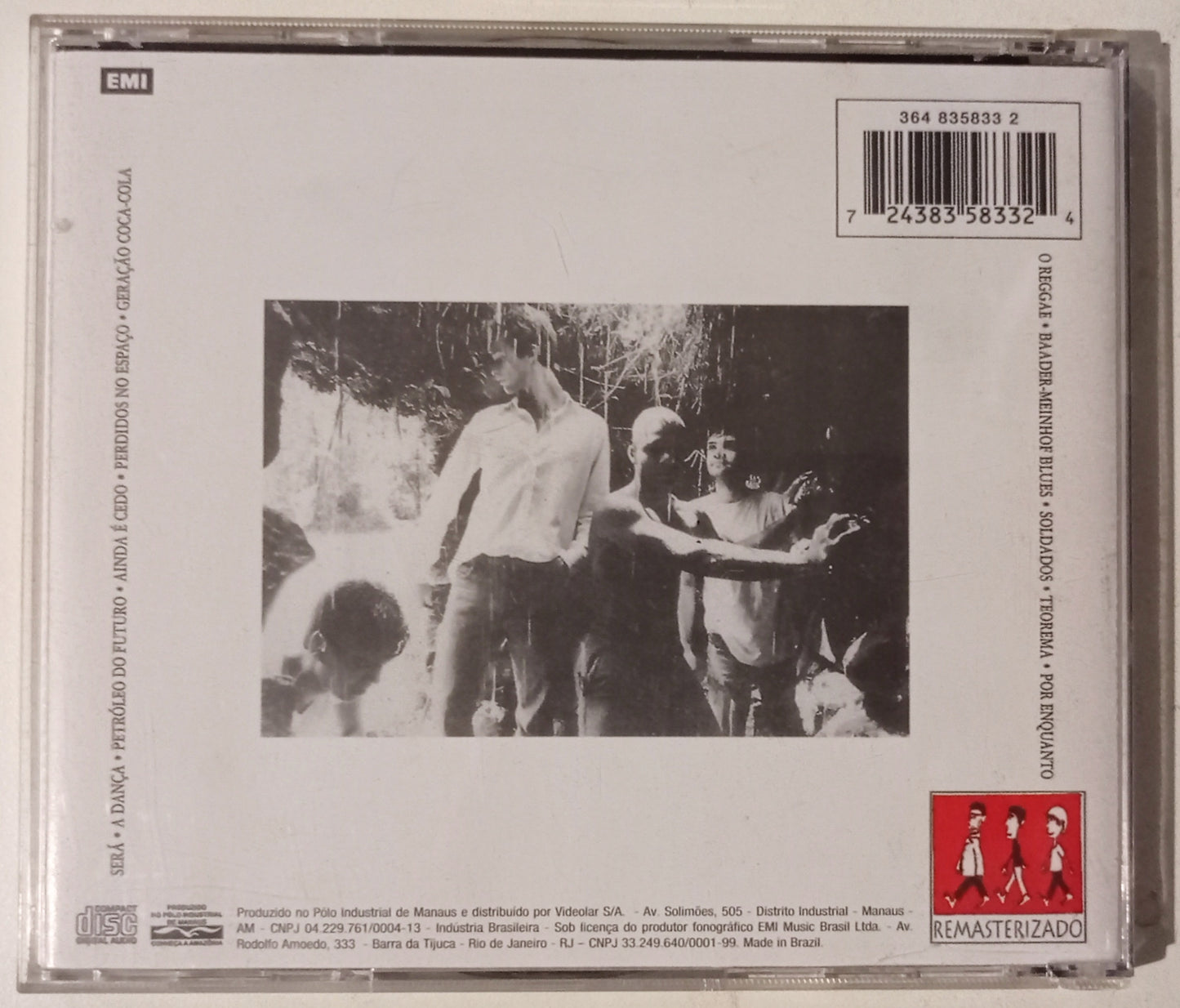 Legião Urbana - Legião Urbana (CD - Nacional - USADO)