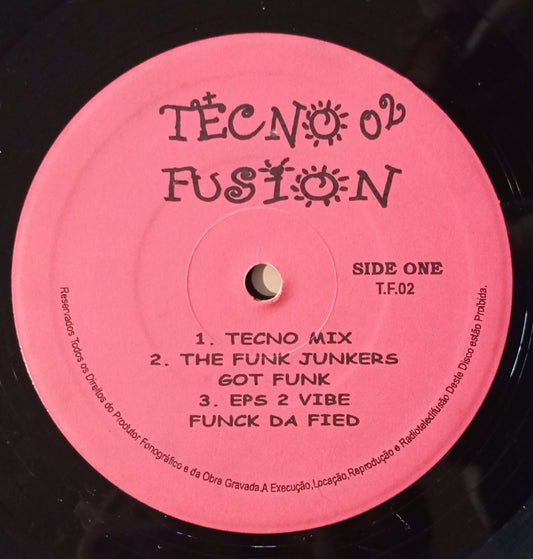 Vários - Tecno Fusion Vol. 02 (Vynil 12" - Nacional - USADO)