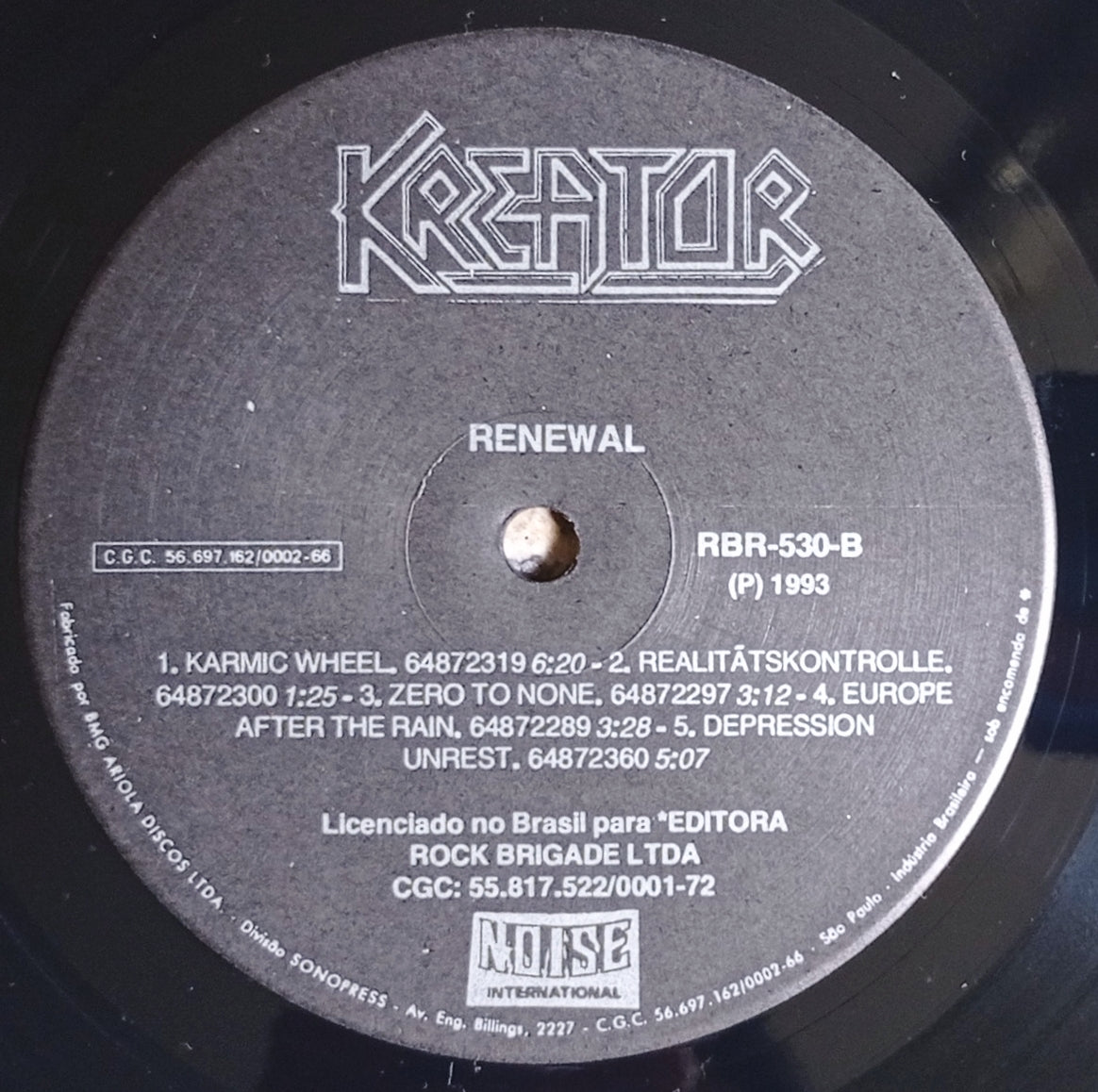 Kreator - Renewal (LP - Nacional - USADO)