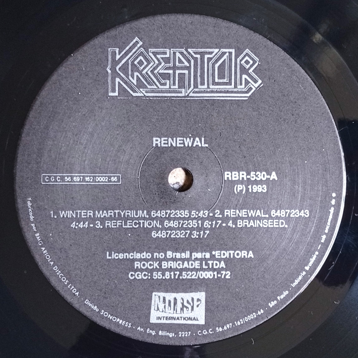 Kreator - Renewal (LP - Nacional - USADO)