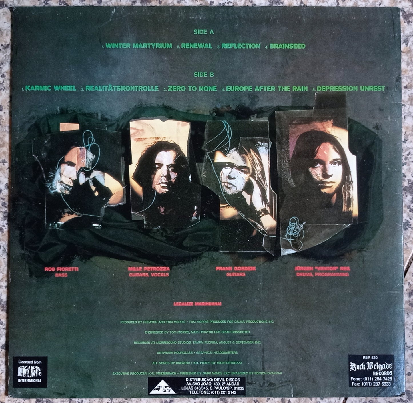 Kreator - Renewal (LP - Nacional - USADO)