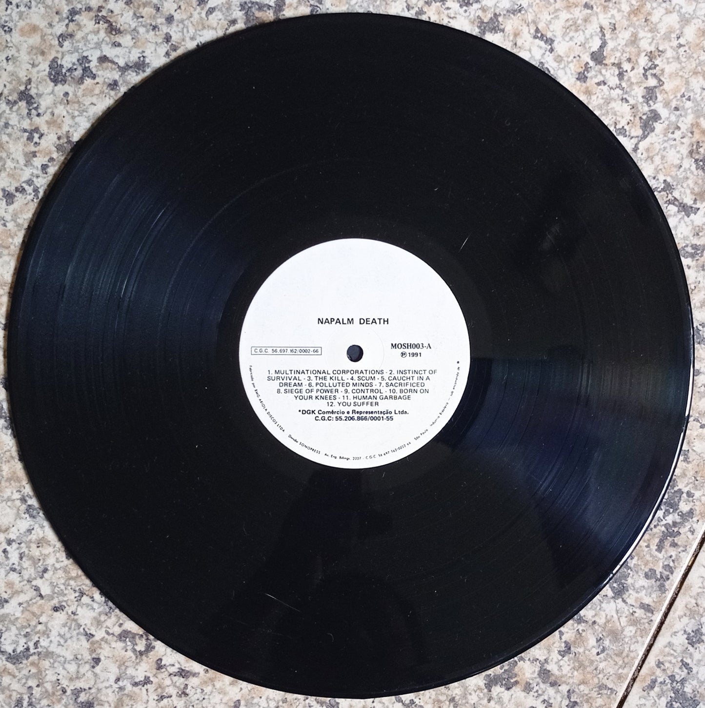 Napalm Death - Scum (LP - Nacional - USADO)