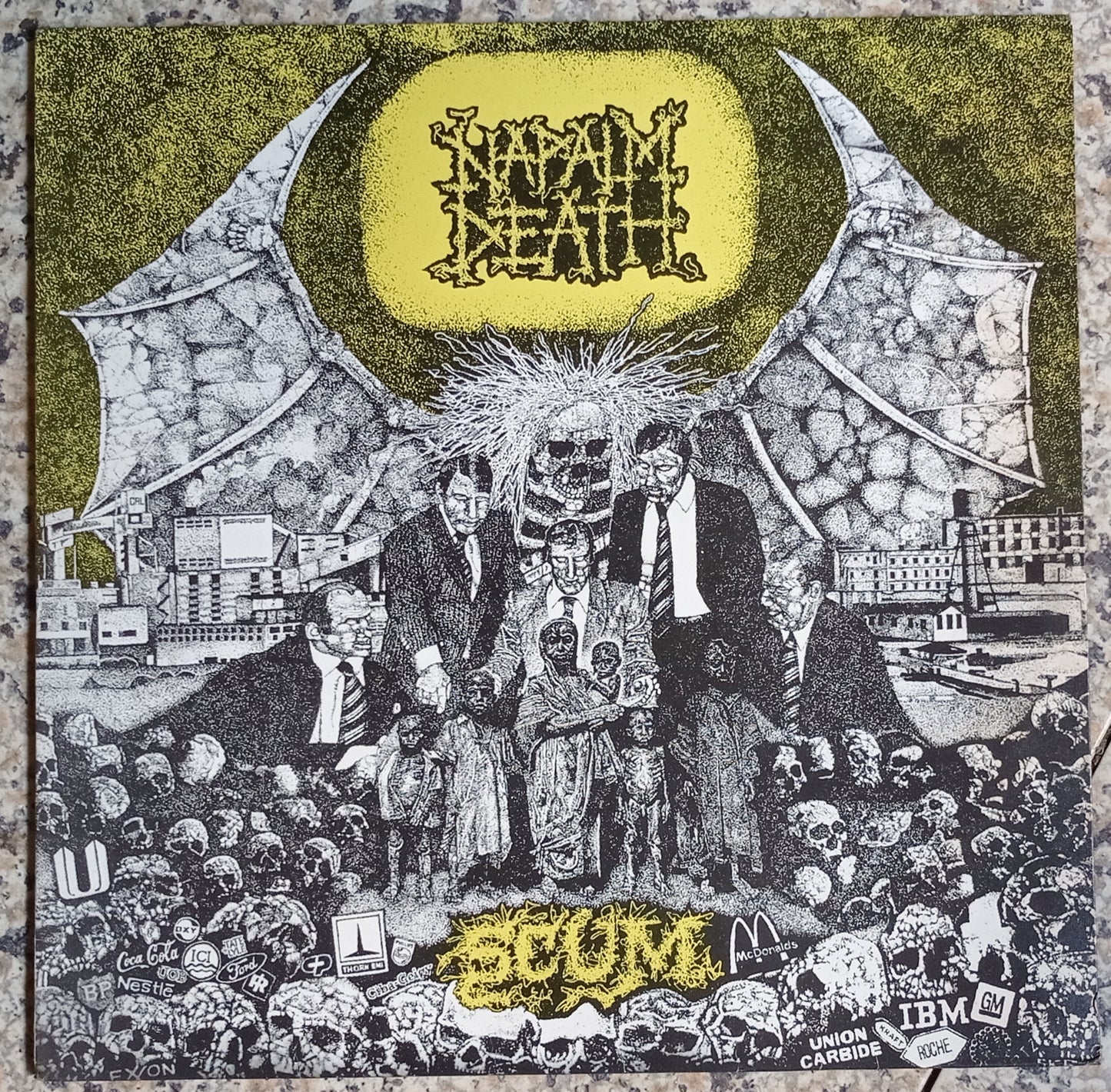 Napalm Death - Scum (LP - Nacional - USADO)