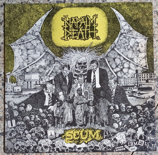 Napalm Death - Scum (LP - Nacional - USADO)