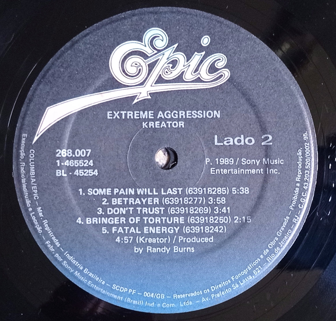 Kreator - Extreme Aggression (LP - Nacional - USADO)