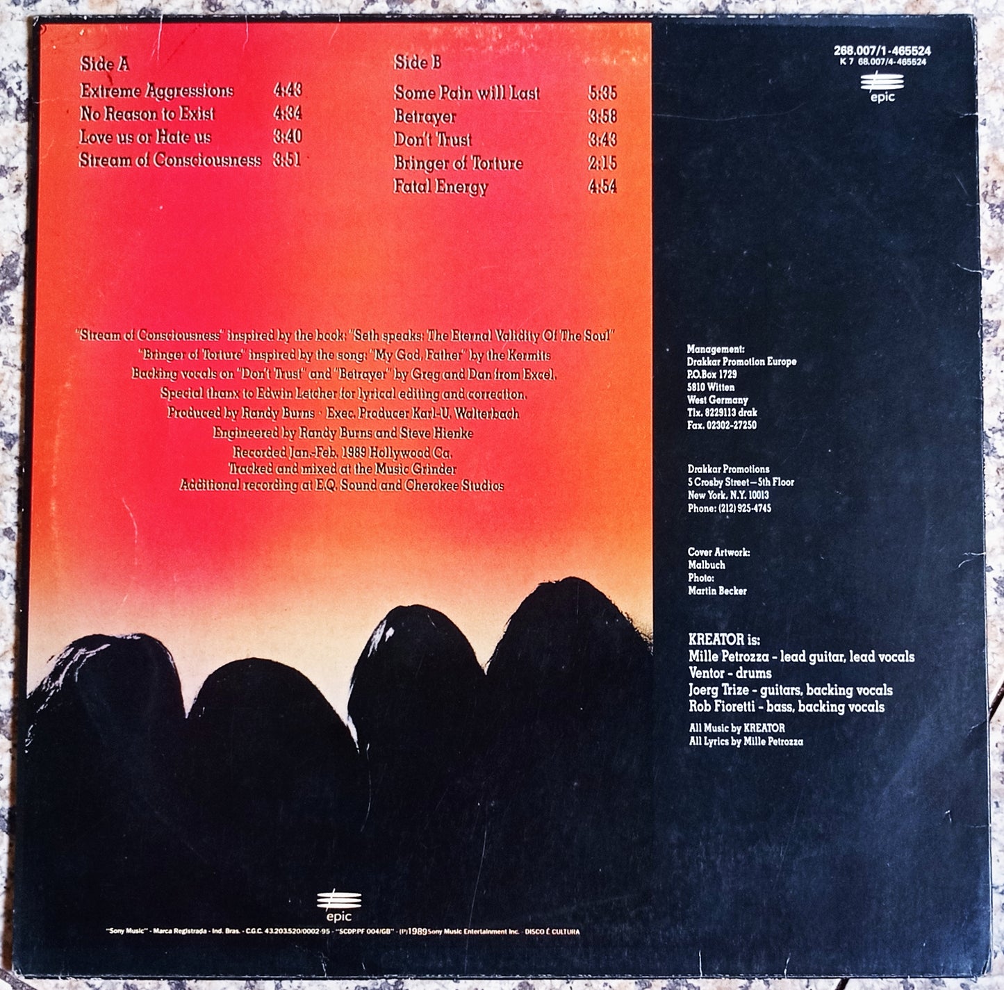 Kreator - Extreme Aggression (LP - Nacional - USADO)