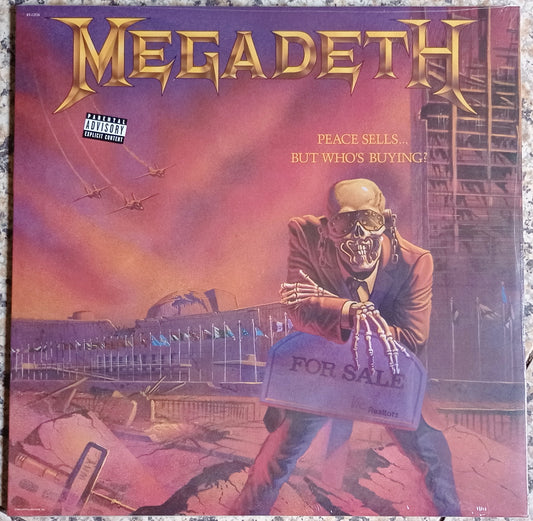 Megadeth - Peace Sells... But Who's Buying? (LP - Importado USA - LACRADO)