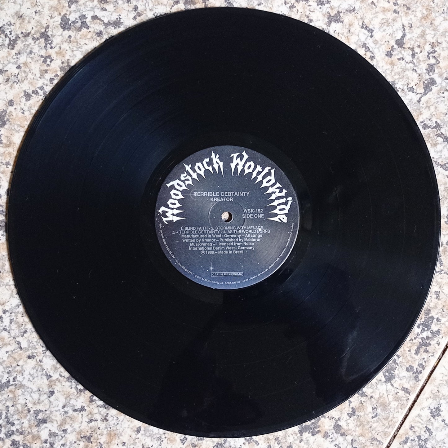 Kreator - Terrible Certainty (LP - Nacional - USADO)