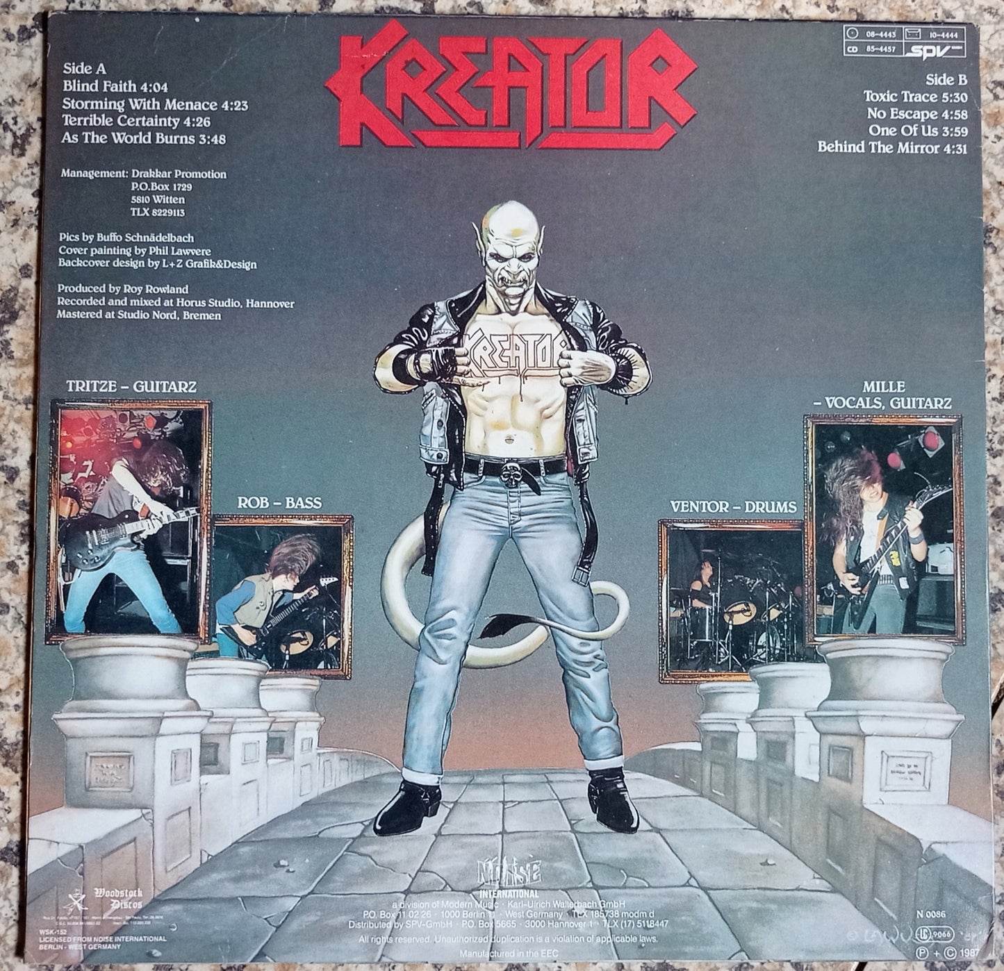 Kreator - Terrible Certainty (LP - Nacional - USADO)