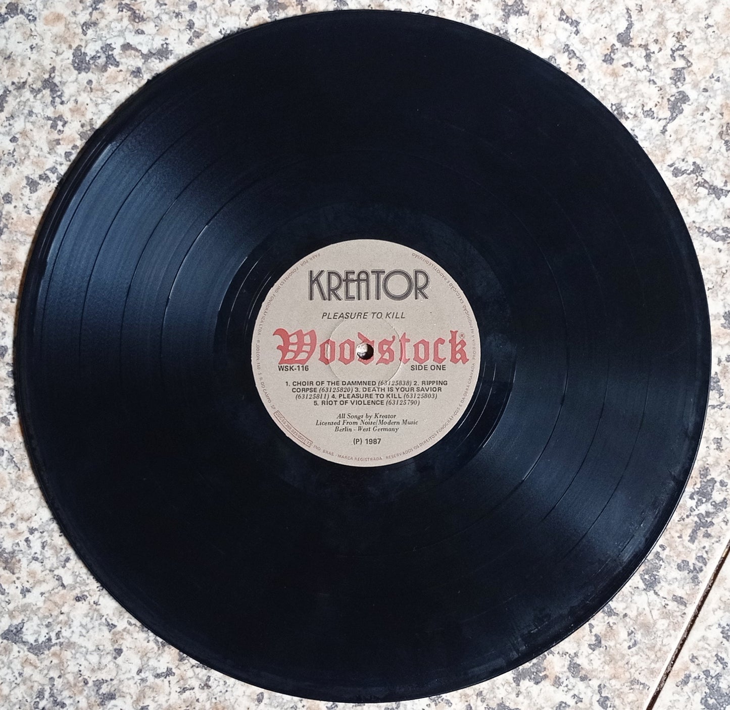 Kreator - Pleasure To Kill (LP - Nacional - USADO)