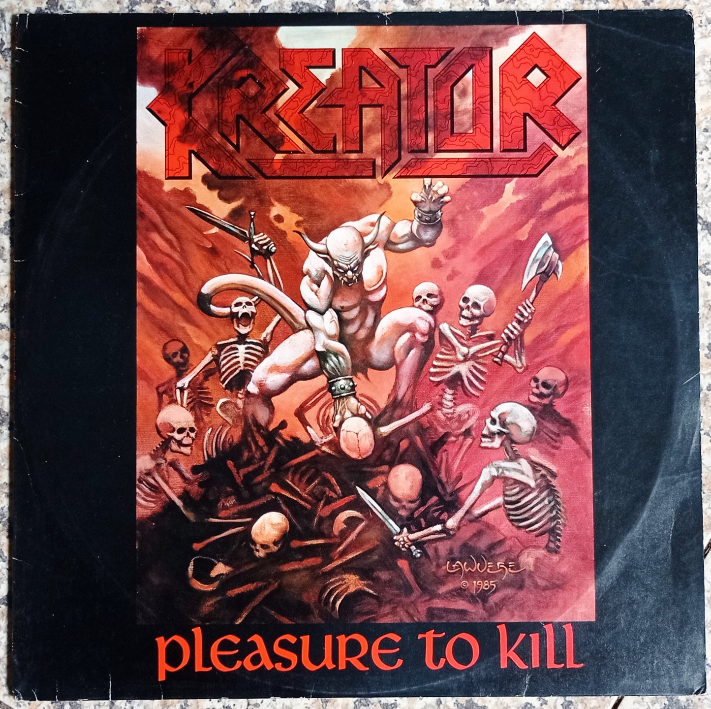 Kreator - Pleasure To Kill (LP - Nacional - USADO)