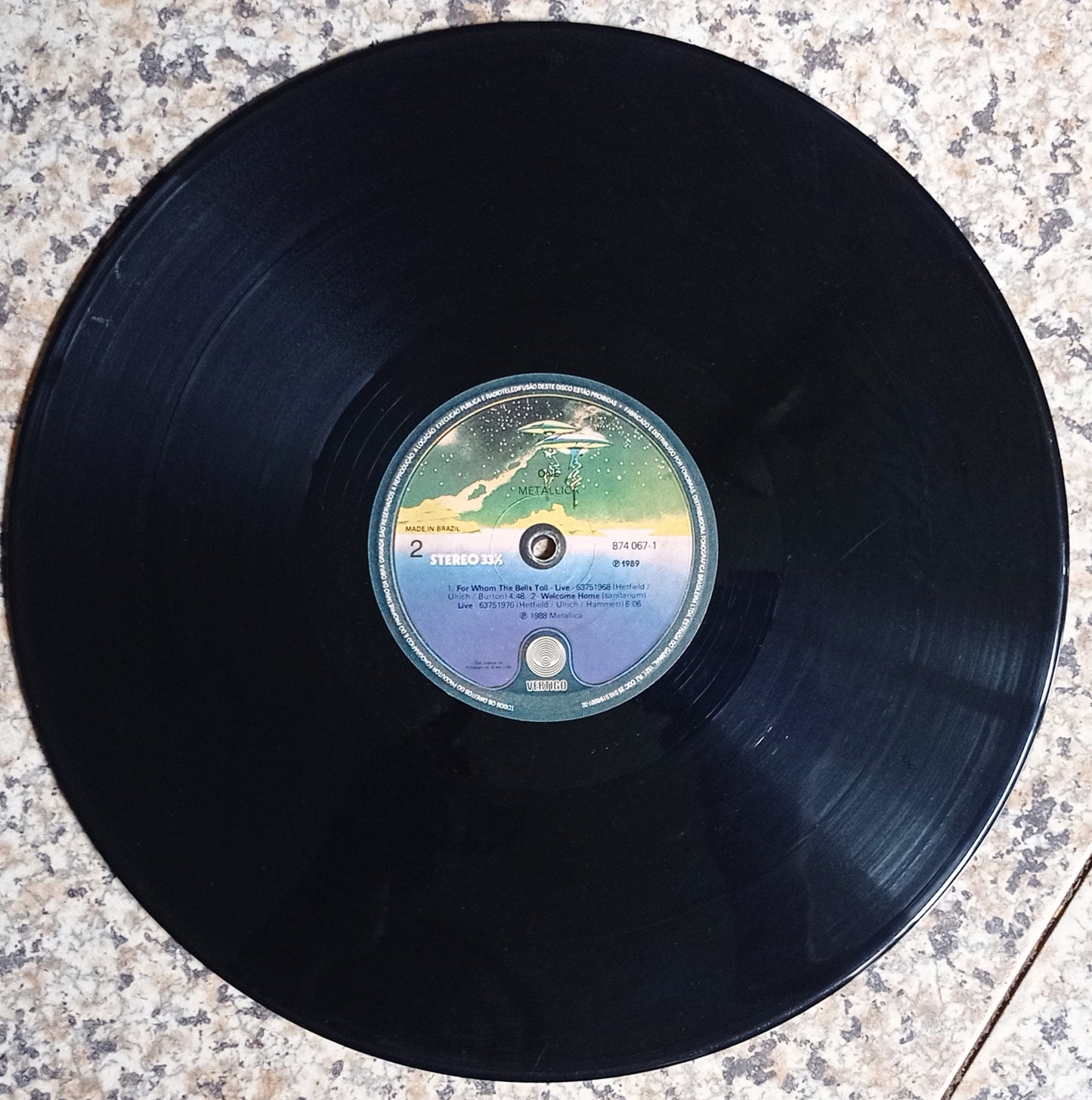 Metallica - One (LP - Nacional - USADO)