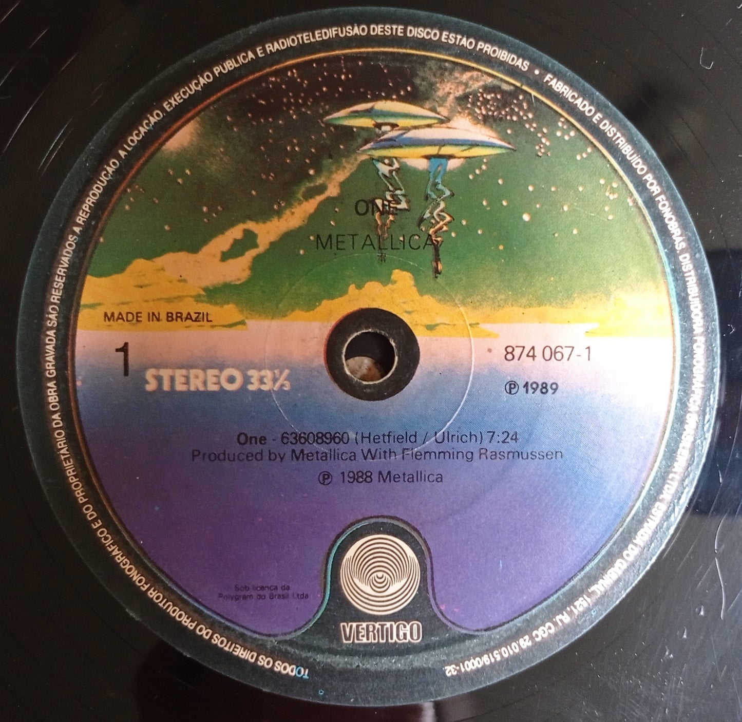 Metallica - One (LP - Nacional - USADO)