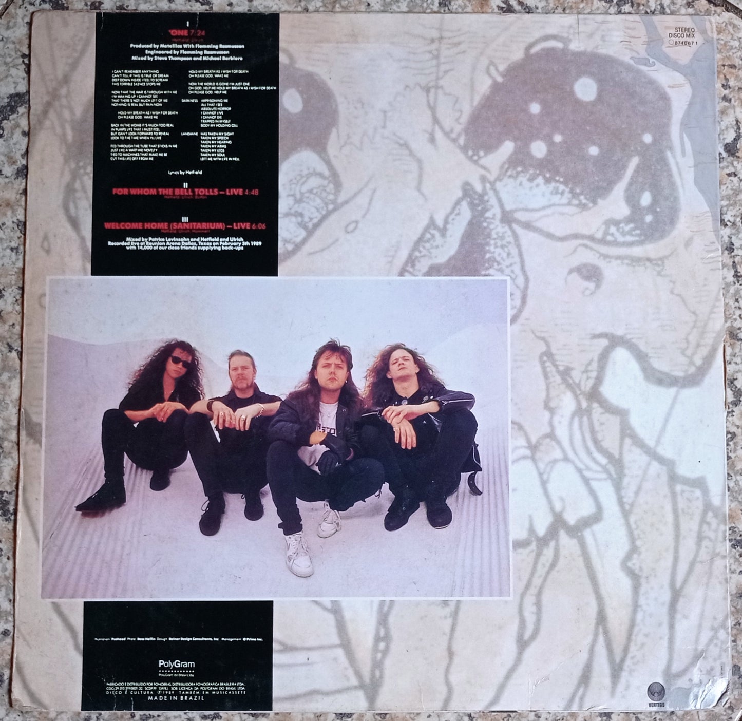 Metallica - One (LP - Nacional - USADO)