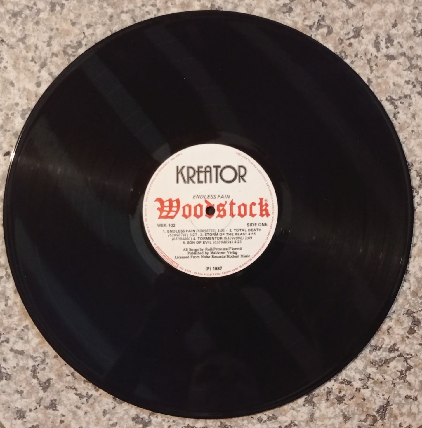 Kreator - Endless Pain (LP - Nacional - USADO)