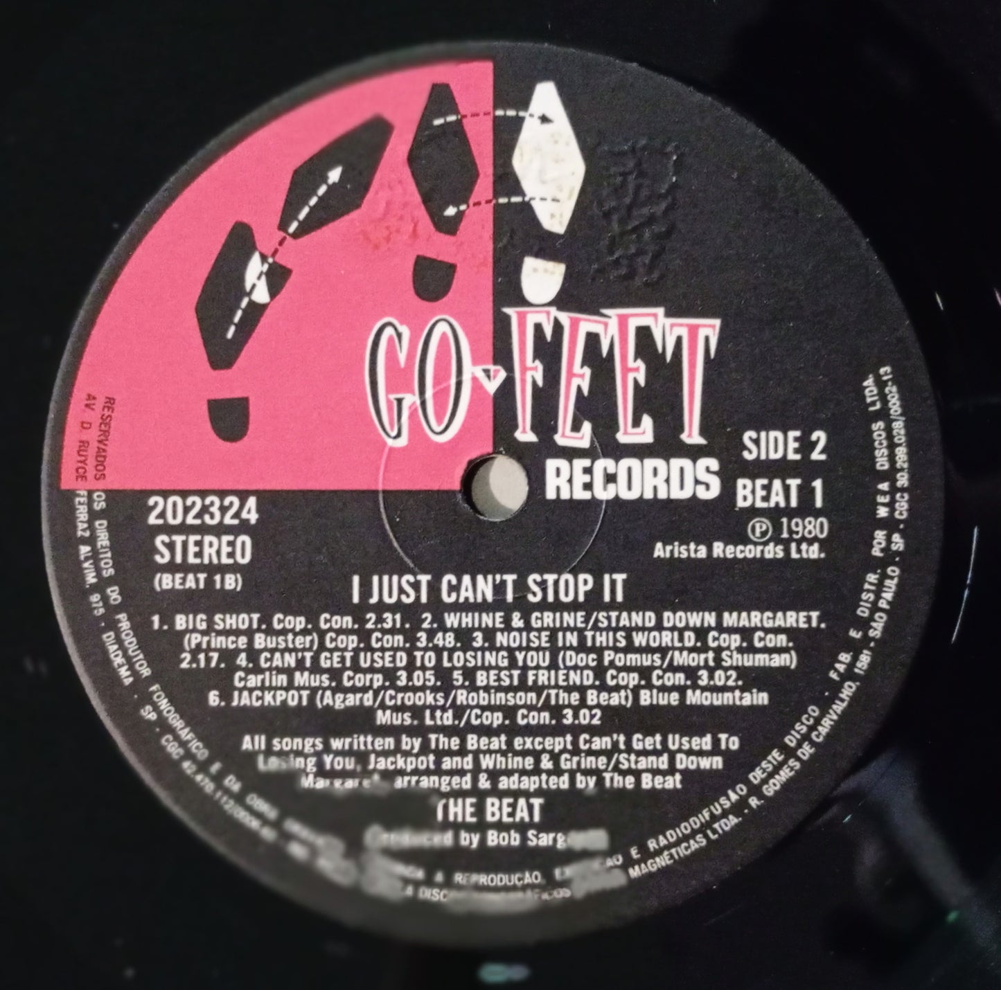 The Beat - I Just Can't Stop It (LP - Nacional - USADO)