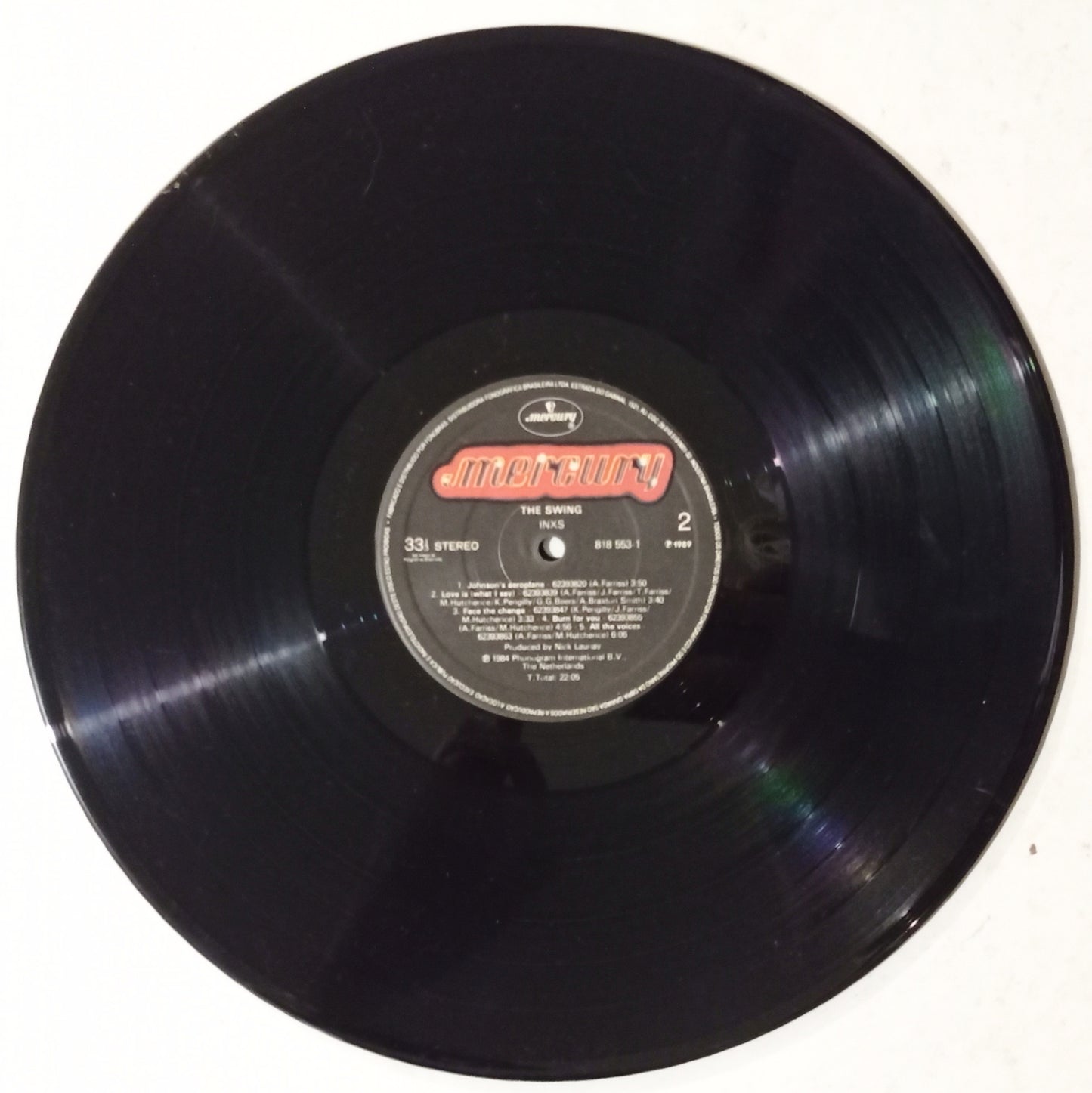 INXS - The Swing (LP - Nacional - USADO)