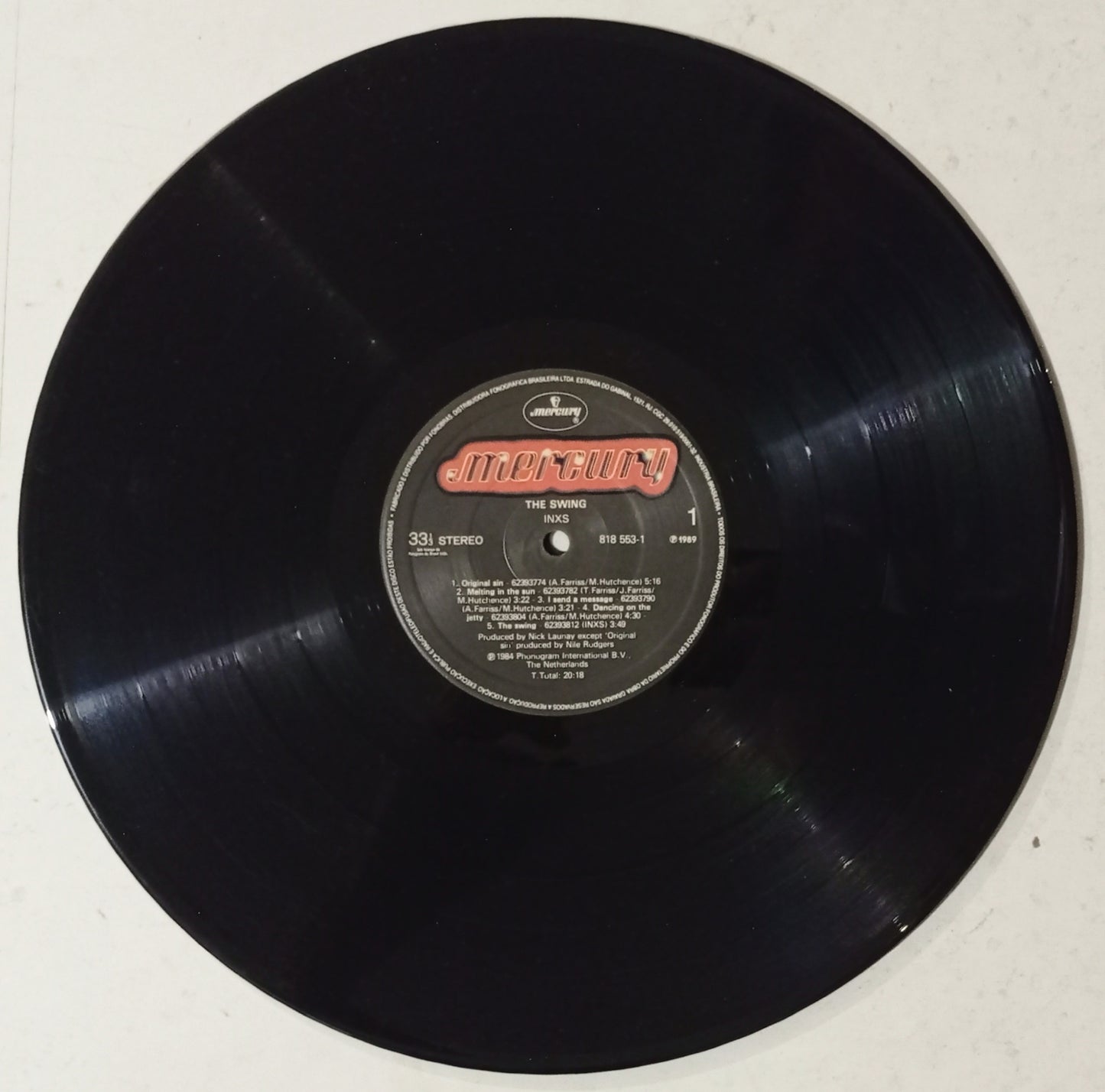 INXS - The Swing (LP - Nacional - USADO)