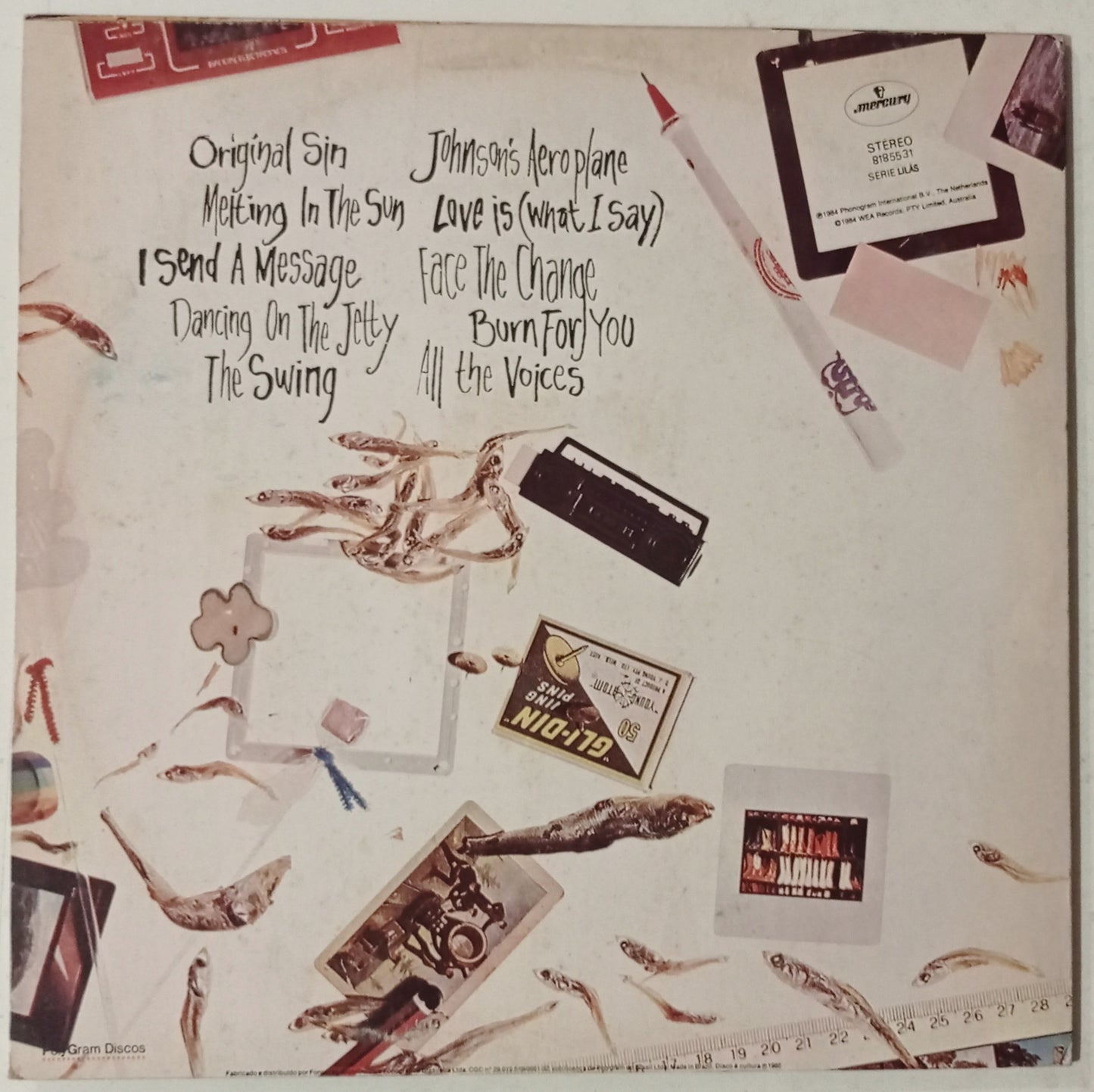 INXS - The Swing (LP - Nacional - USADO)