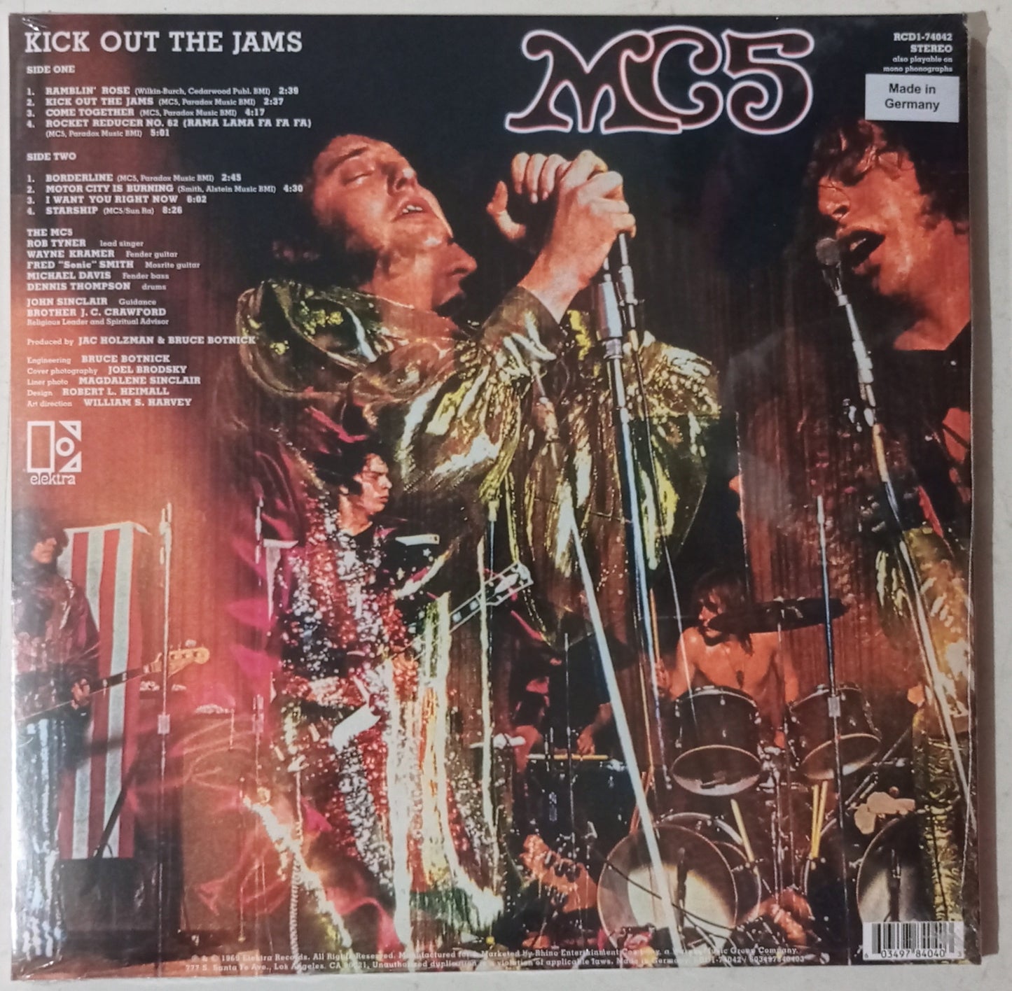MC5 - Kick Out The Jams (LP - Importado Alemanha - LACRADO)