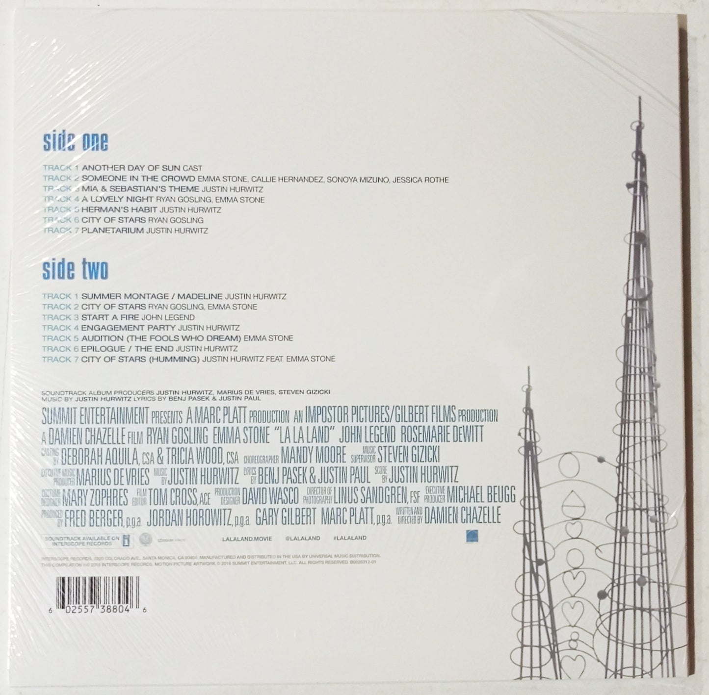 La La Land (Original Motion Picture Soundtrack) (LP - Importado USA - LACRADO)