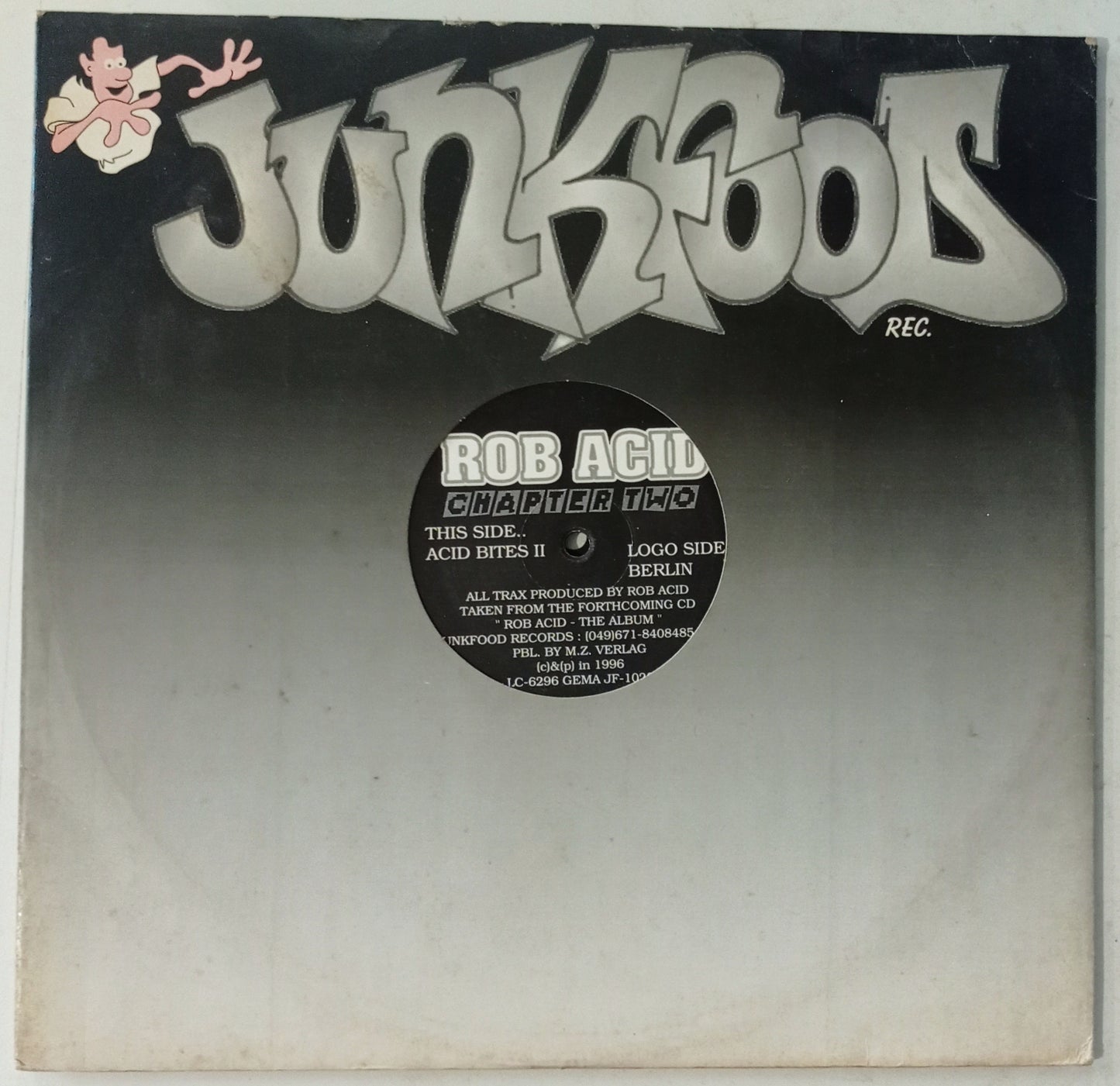 Rob Acid - Chapter Two (Vynil 12" - Importado Alemanha - USADO)