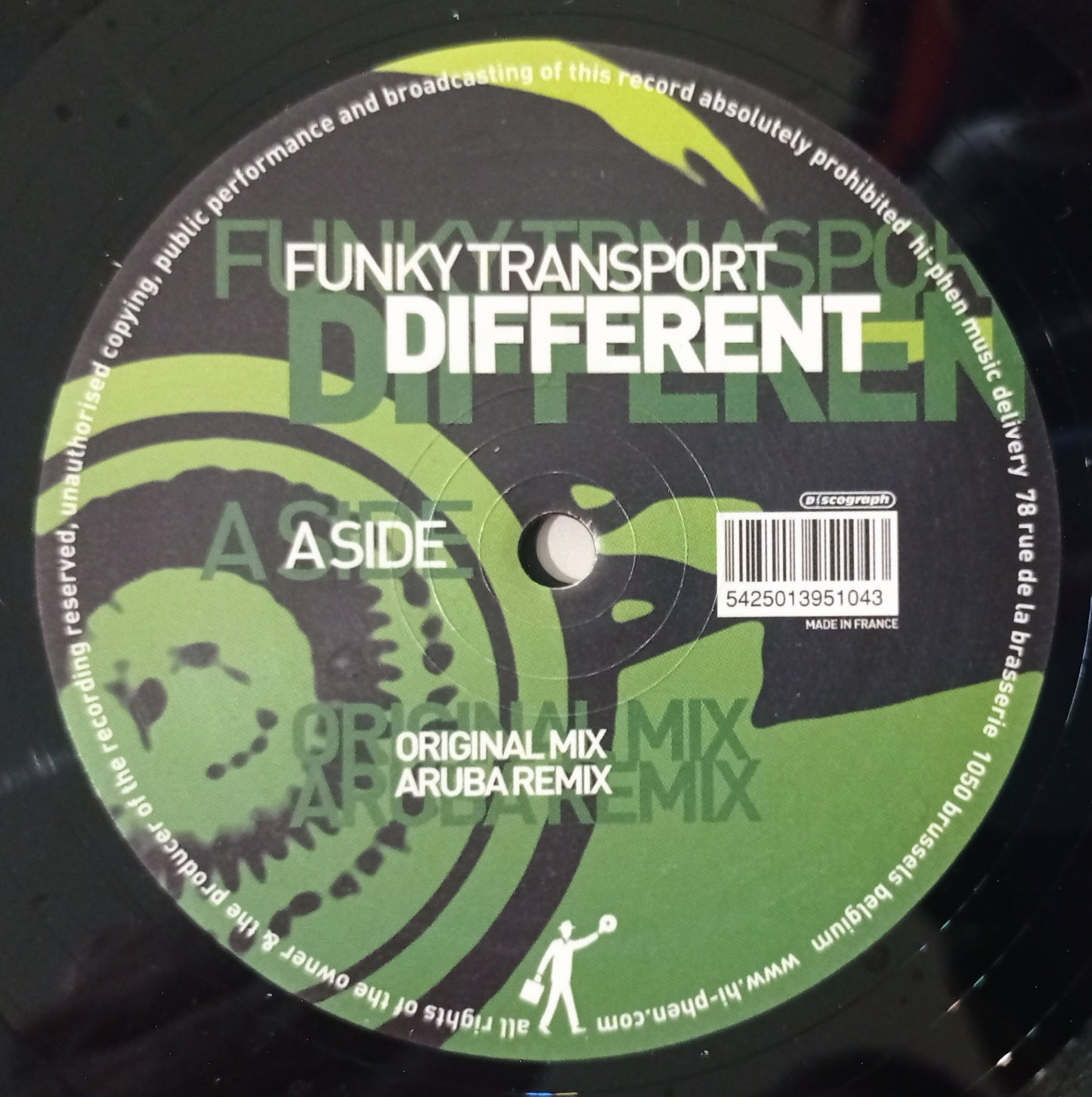 Funky Transport - Different (Vynil 12" - Importado Bélgica - USADO)