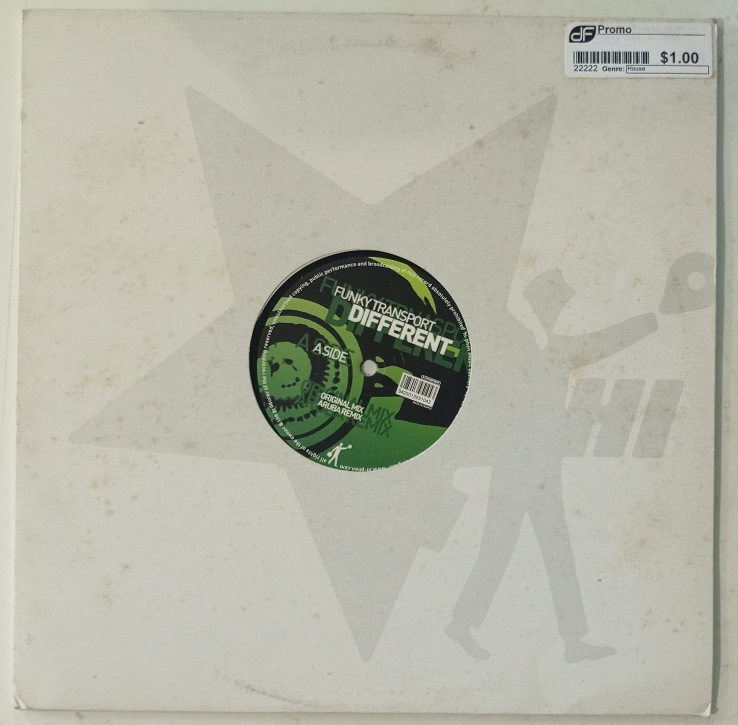Funky Transport - Different (Vynil 12" - Importado Bélgica - USADO)