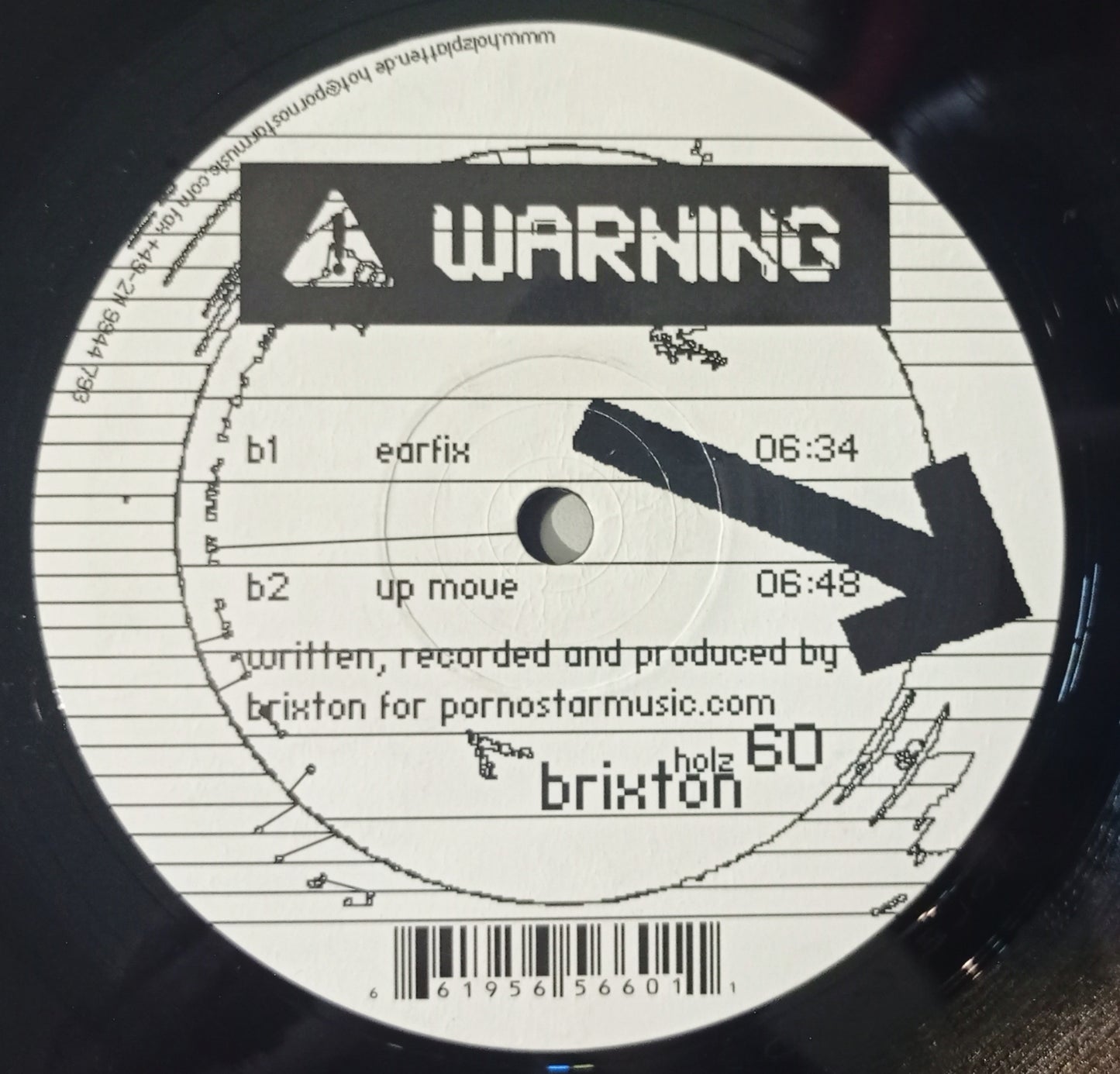 Brixton - Warning (Vynil 12" - Importado Alemanha - USADO)