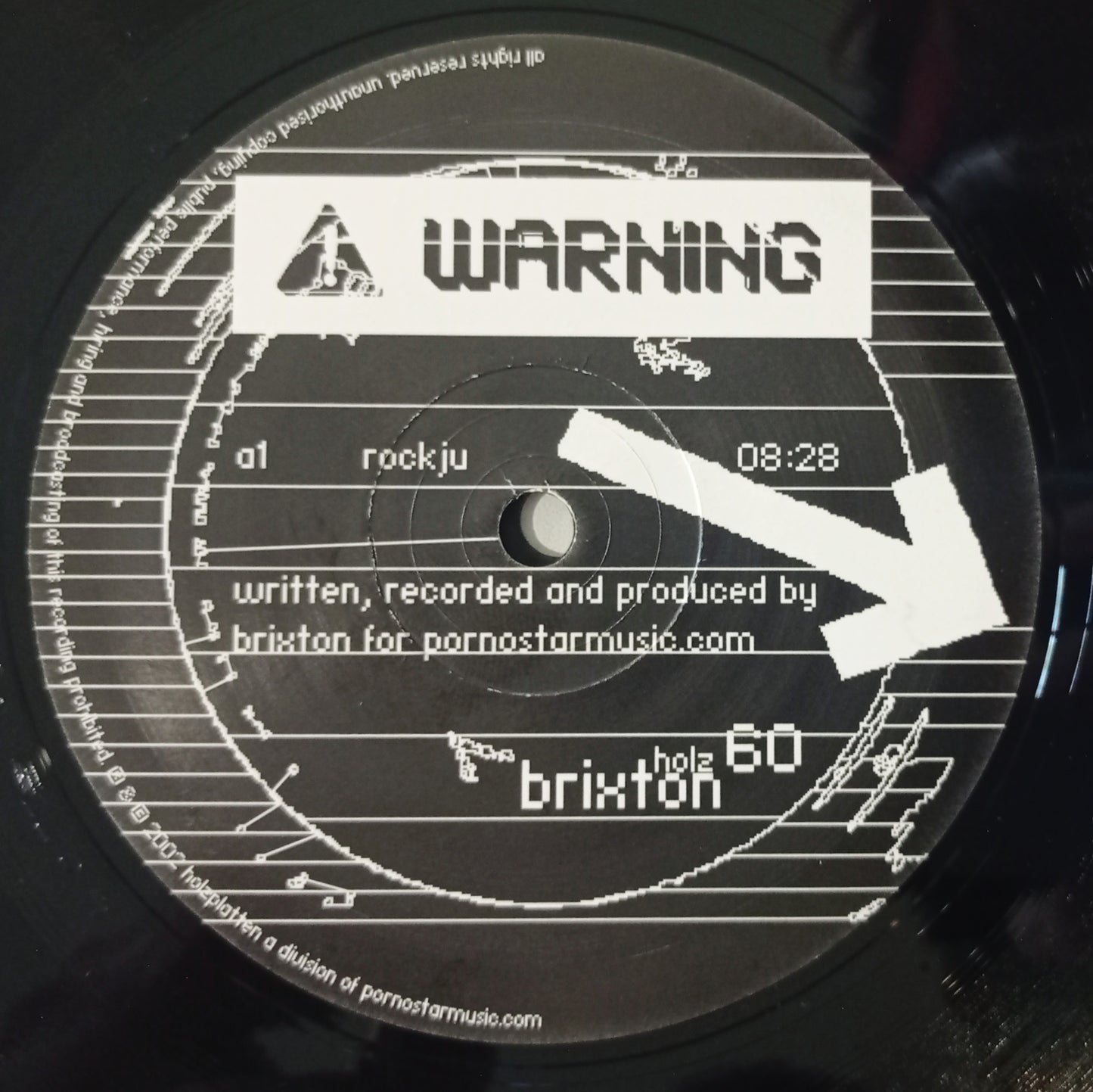 Brixton - Warning (Vynil 12" - Importado Alemanha - USADO)