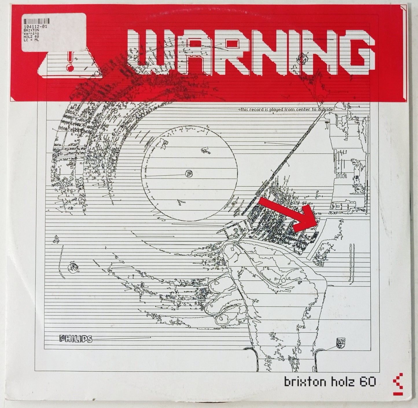 Brixton - Warning (Vynil 12" - Importado Alemanha - USADO)