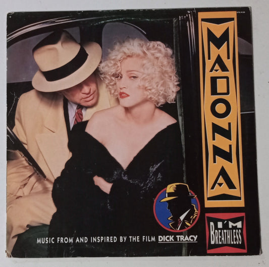 Madonna - I'm Breathless (Music From And Inspired By The Film Dick Tracy) (LP Nacional Usado)