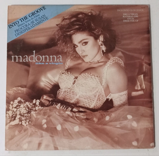 Madonna - Like A Virgin (LP Nacional Usado)