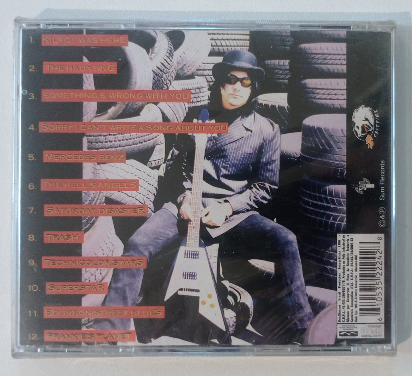 Gilby Clarke - Rubber (CD Nacional LACRADO)