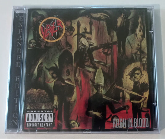 Slayer - Reign In Blood (CD Nacional - LACRADO)