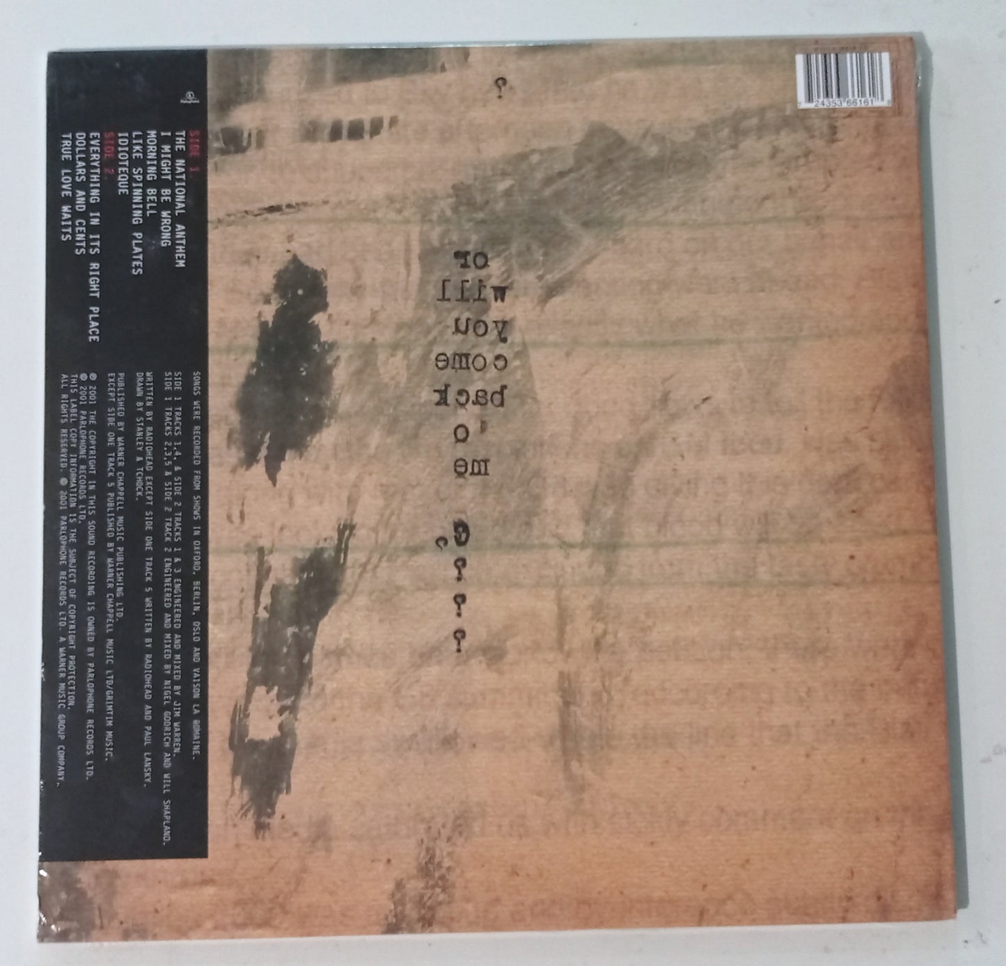 Radiohead - I Might Be Wrong - Live Recordings (EP Importado Inglaterra - LACRADO)